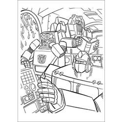 Dibujo para colorear: Transformers (Superhéroes) #75341 - Dibujos para Colorear e Imprimir Gratis