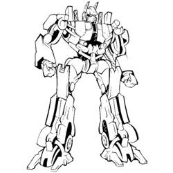 Dibujo para colorear: Transformers (Superhéroes) #75350 - Dibujos para Colorear e Imprimir Gratis