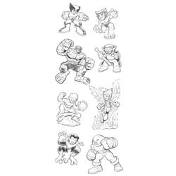 Dibujo para colorear: Wolverine (Superhéroes) #74948 - Dibujos para colorear