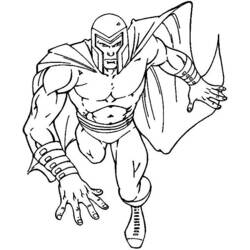 Dibujo para colorear: Magneto (Supervillanos) #80814 - Dibujos para colorear