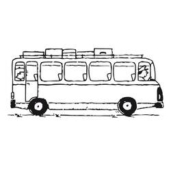 Dibujo Autobús (Transporte) #135307 para imprimir y colorear