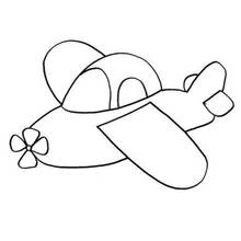 Dibujo Avión (Transporte) #134824 para imprimir y colorear