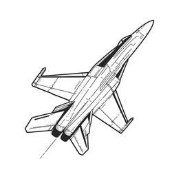 Dibujo Aviones de Combate (Transporte) #202470 para imprimir y colorear