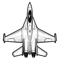Dibujo Aviones de Combate (Transporte) #202471 para imprimir y colorear