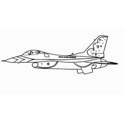 Dibujo para colorear: Aviones de Guerra (Transporte) #141052 - Dibujos para Colorear e Imprimir Gratis