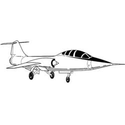 Dibujo para colorear: Aviones de Guerra (Transporte) #141179 - Dibujos para Colorear e Imprimir Gratis