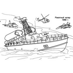 Dibujo para colorear: Barco / Navío (Transporte) #137465 - Dibujos para Colorear e Imprimir Gratis