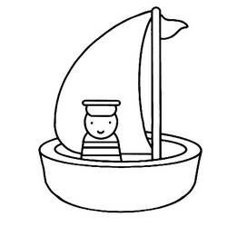 Dibujo para colorear: Barco / Navío (Transporte) #137466 - Dibujos para Colorear e Imprimir Gratis