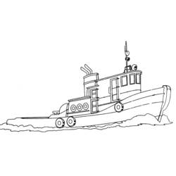 Dibujo para colorear: Barco / Navío (Transporte) #137569 - Dibujos para Colorear e Imprimir Gratis