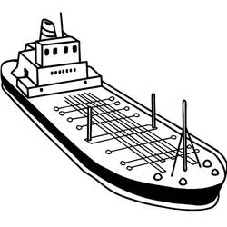 Dibujo para colorear: Barcos y Navíos (Transporte) #171579 - Dibujos para Colorear e Imprimir Gratis