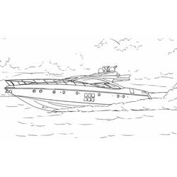 Dibujo para colorear: Barcos y Navíos (Transporte) #171581 - Dibujos para Colorear e Imprimir Gratis