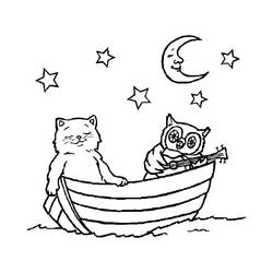 Dibujo para colorear: Barcos y Navíos (Transporte) #171582 - Dibujos para Colorear e Imprimir Gratis