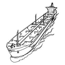 Dibujo para colorear: Barcos y Navíos (Transporte) #171592 - Dibujos para Colorear e Imprimir Gratis