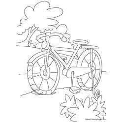 Dibujo para colorear: Bike / Bicycle (Transporte) #136940 - Dibujos para Colorear e Imprimir Gratis