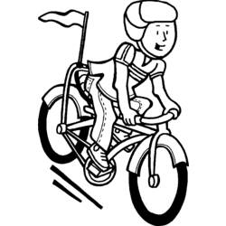 Dibujo para colorear: Bike / Bicycle (Transporte) #136942 - Dibujos para colorear