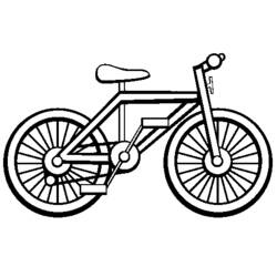 Dibujo para colorear: Bike / Bicycle (Transporte) #136951 - Dibujos para colorear