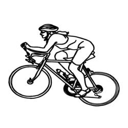 Dibujo para colorear: Bike / Bicycle (Transporte) #136955 - Dibujos para colorear