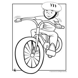 Dibujo para colorear: Bike / Bicycle (Transporte) #136958 - Dibujos para Colorear e Imprimir Gratis