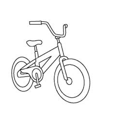 Dibujo para colorear: Bike / Bicycle (Transporte) #136970 - Dibujos para colorear