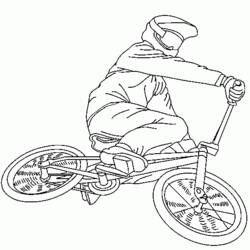 Dibujo para colorear: Bike / Bicycle (Transporte) #136978 - Dibujos para colorear