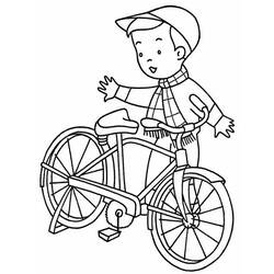 Dibujo para colorear: Bike / Bicycle (Transporte) #137002 - Dibujos para Colorear e Imprimir Gratis