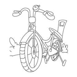 Dibujo para colorear: Bike / Bicycle (Transporte) #137152 - Dibujos para Colorear e Imprimir Gratis