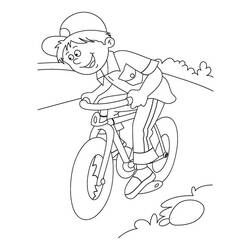Dibujo para colorear: Bike / Bicycle (Transporte) #137160 - Dibujos para colorear