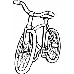 Dibujo para colorear: Bike / Bicycle (Transporte) #137188 - Dibujos para colorear