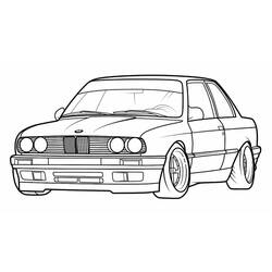 Dibujo BMW (Transporte) #204391 para imprimir y colorear