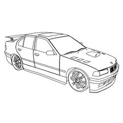 Dibujo BMW (Transporte) #204393 para imprimir y colorear
