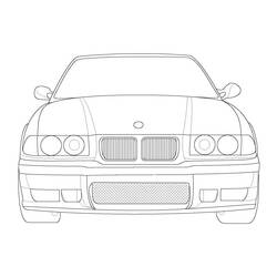 Dibujo BMW (Transporte) #204399 para imprimir y colorear