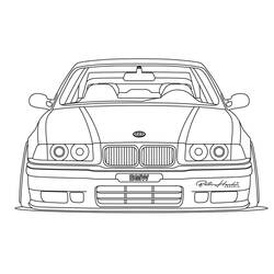 Dibujos para colorear: BMW - Dibujos para Colorear e Imprimir Gratis