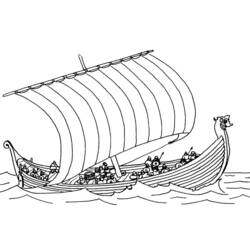 Dibujo para colorear: Boat / Ship (Transporte) #137506 - Dibujos para Colorear e Imprimir Gratis