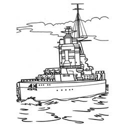 Dibujo para colorear: Boat / Ship (Transporte) #137539 - Dibujos para Colorear e Imprimir Gratis