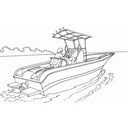 Dibujo para colorear: Boat / Ship (Transporte) #137608 - Dibujos para colorear