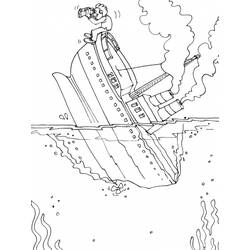 Dibujo para colorear: Boat / Ship (Transporte) #137615 - Dibujos para colorear