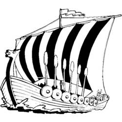 Dibujo para colorear: Boat / Ship (Transporte) #137683 - Dibujos para Colorear e Imprimir Gratis