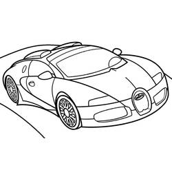 Dibujo Bugatti (Transporte) #174790 para imprimir y colorear