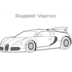 Dibujo Bugatti (Transporte) #174791 para imprimir y colorear