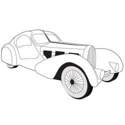 Dibujo Bugatti (Transporte) #174798 para imprimir y colorear