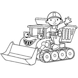 Dibujo para colorear: Bulldozer / Mecanic Shovel (Transporte) #141767 - Dibujos para colorear