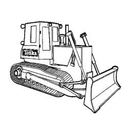 Dibujo para colorear: Bulldozer / Mecanic Shovel (Transporte) #141771 - Dibujos para colorear