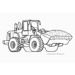 Dibujo para colorear: Bulldozer / Mecanic Shovel (Transporte) #141774 - Dibujos para colorear