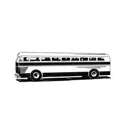 Dibujo para colorear: Bus (Transporte) #135318 - Dibujos para Colorear e Imprimir Gratis
