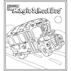 Dibujo para colorear: Bus (Transporte) #135395 - Dibujos para Colorear e Imprimir Gratis