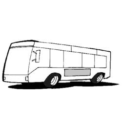 Dibujo para colorear: Bus (Transporte) #135438 - Dibujos para Colorear e Imprimir Gratis
