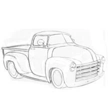 Dibujo para colorear: Camioneta (Transporte) #144373 - Dibujos para Colorear e Imprimir Gratis