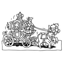 Dibujo para colorear: Carriage (Transporte) #146200 - Dibujos para colorear