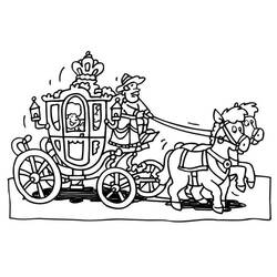 Dibujo para colorear: Carruaje (Transporte) #146182 - Dibujos para Colorear e Imprimir Gratis