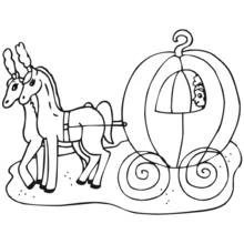 Dibujo para colorear: Carruaje (Transporte) #146191 - Dibujos para Colorear e Imprimir Gratis